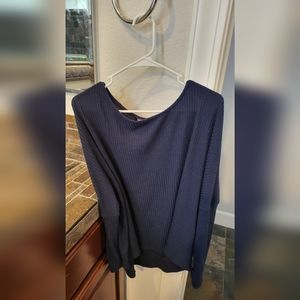 Off the shoulder Long sleeve shirt